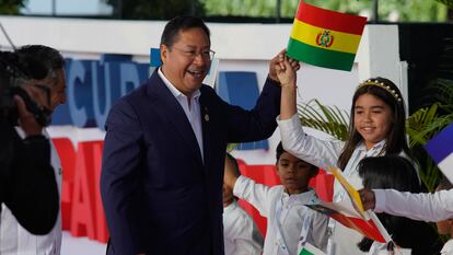 El presidente boliviano, Luis Arce, el pasado 25 de marzo durante la Cumbre Iberoamericana en República Dominicana.