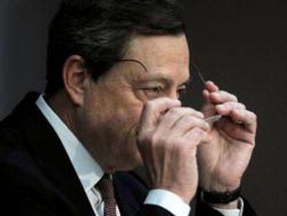Mario Draghi, tras la reunión del BCE del 5 de julio.