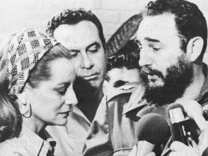 Barbara Walters entrevista a Fidel Castro en 1970.