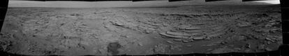 Panorámica de Marte enviada por el robot 'Curiosity' el 7 de diciembre de 2012.
