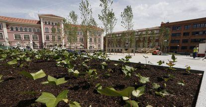 Los nuevos jardines del Arquitecto Ribera en Madrd.