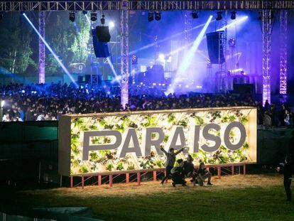 Asistentes a la primera edición del festival Paraíso.