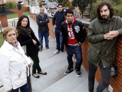 Integrantes del proyecto de integración sociocultural en Getafe.