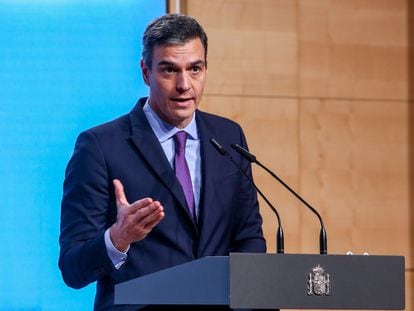 El presidente del Gobierno de España, Pedro Sánchez.