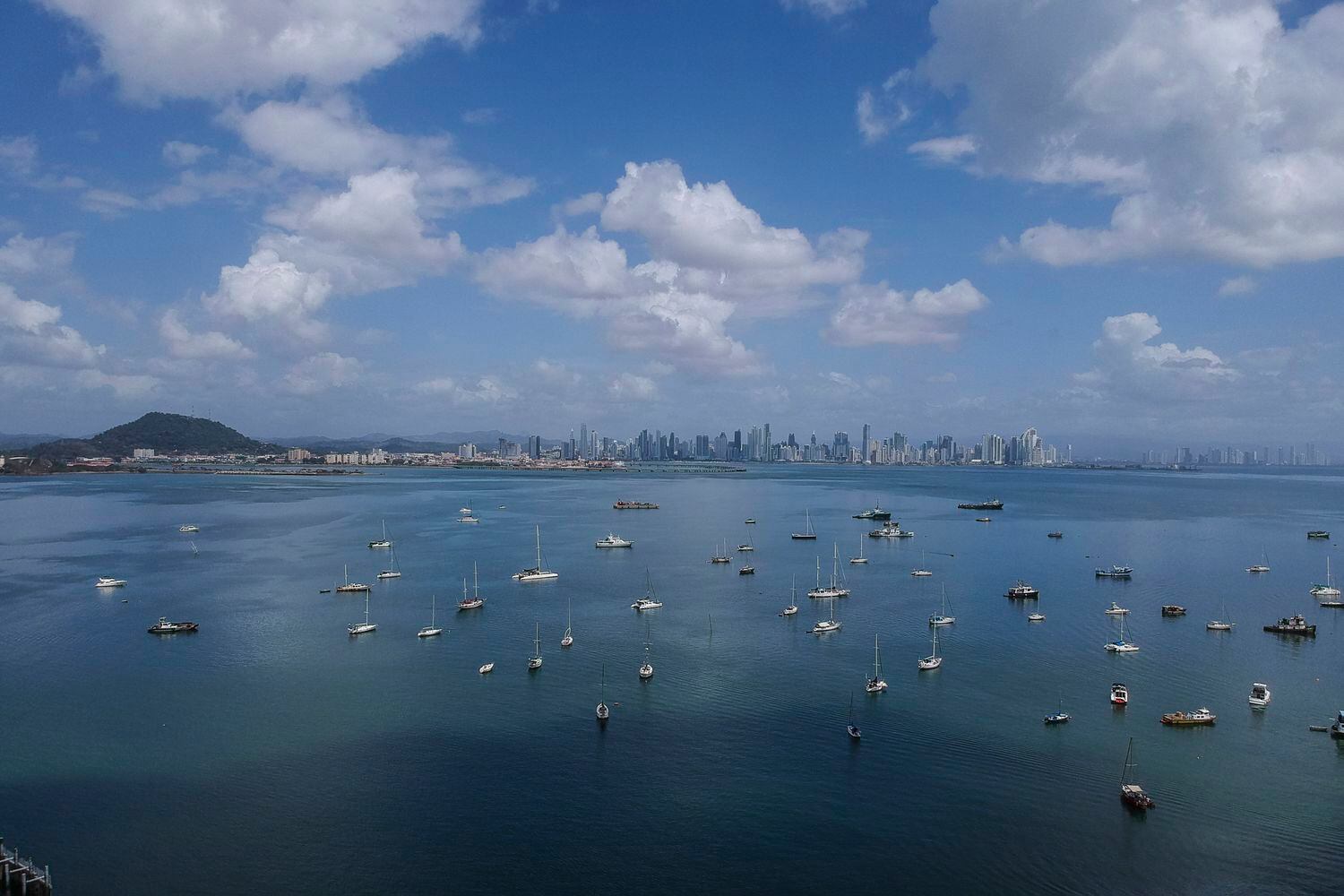 Vista aérea de la Ciudad de Panamá.