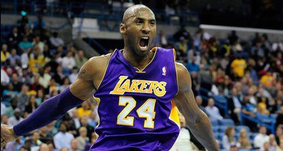 Kobe Bryan, durante el partido contra Nueva Orleans.