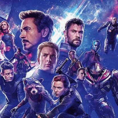Cartel promocional de 'Endgame' (2019), la &uacute;ltima entrega de 'Los Vengadores'