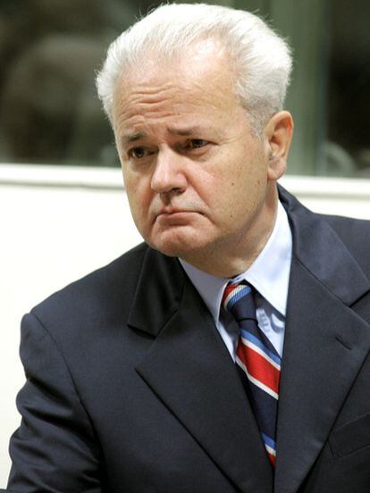 El ex-presidente de Yugoslavia Slobodan Milosevic