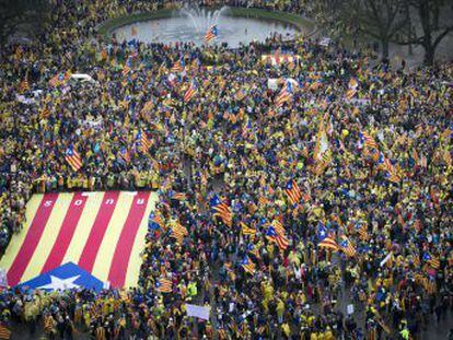 La marcha de Bruselas sella la ruptura separatista con la democracia y Europa