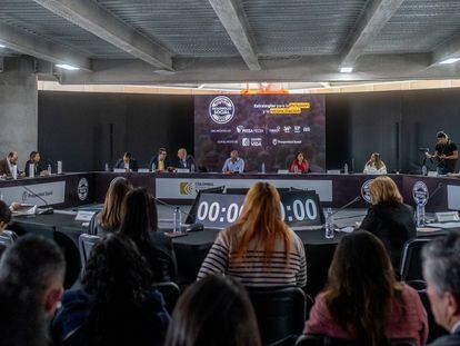 Foro 'Desafío de Desarrollo Social 2023', de Prisa Media, en Bogotá, el 12 de diciembre de 2023.