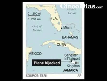 Liberados los pasajeros del avión secuestrado en Jamaica