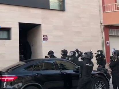 Operación policial para desarticular la banda de Alex el Ruso en Almería.