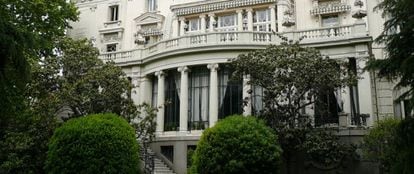 La embajada italiana en Madrid es uno de los edificios más representativos de este mercado.