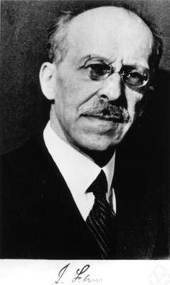 El matemático ruso-alemán Issai Schur (1875-1941).