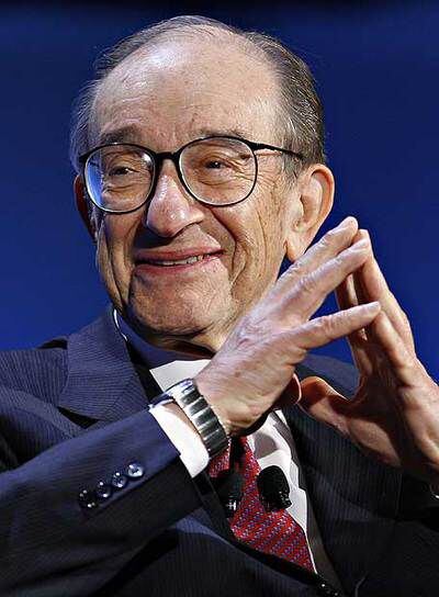Alan Greenspan, en un acto público el pasado año.