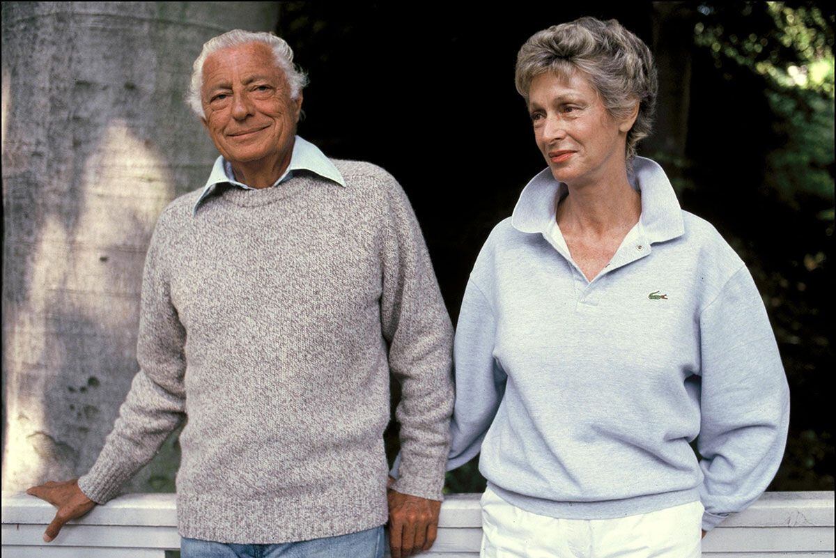 Giovanni Agnelli y Marella Caracciolo, en una imagen de 1986.