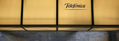 Edificio de Telefónica en Madrid.