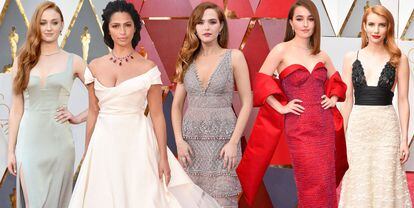 Sophie Turner, Camila Alves, Zoey Deutch, Kaitlyn Dever y Emma Roberts con vestidos sostenibles creados bajo el paraguas de Red Carpet Green Dress.