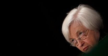 Janet Yellen, presidenta de la FED. 