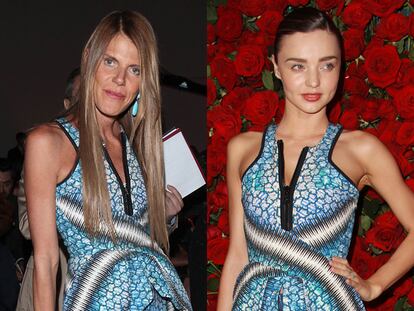 Duelo de Peter Pilotto: Anna Dello Russo vs Miranda Kerr