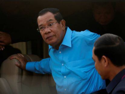 El primer ministro camboyano, Hun Sen.