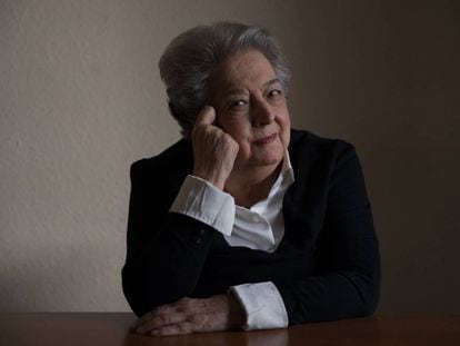 La activista feminista Ana Maria Pérez del Campo en Madrid 