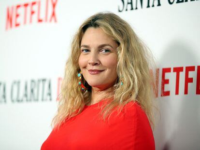 Drew Barrymore en la presentación de  'Santa Clarita Diet', la series que protagoniza en Netflix, el 22 de marzo.