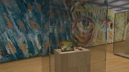 Parte del nuevo rediseño del Museo Van Gogh, en Ámsterdam.