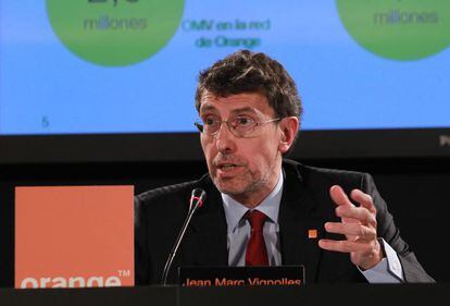 Jean Marc Vignolles, consejero delegado de Orange Espa&ntilde;a.