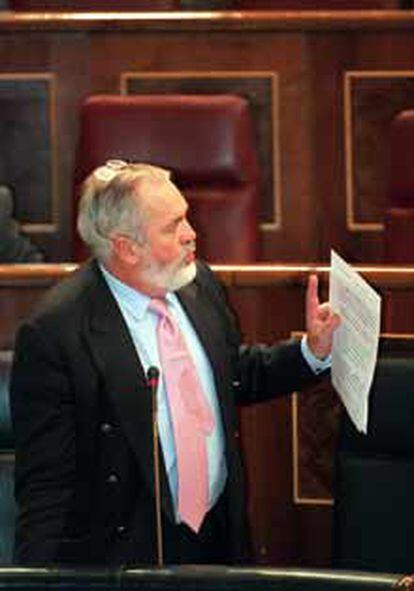 Miguel Arias Cañete, en el Congreso de los Diputados.