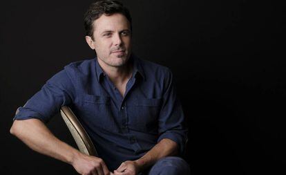 El actor Casey Affleck posa para un retrato en Los Ángeles para promocionar su próxima película 'The Old Man and The Gun'.