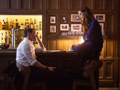 James McAvoy y Alicia Vikander, en 'Inmersión'.
