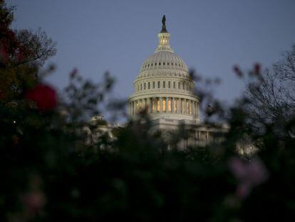 El Capitolio norteamericano, en receso por la festividad de Acci&oacute;n de Gracias. 