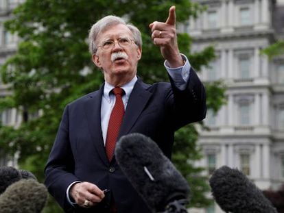 John Bolton, en la Casa Blanca el pasado miércoles.