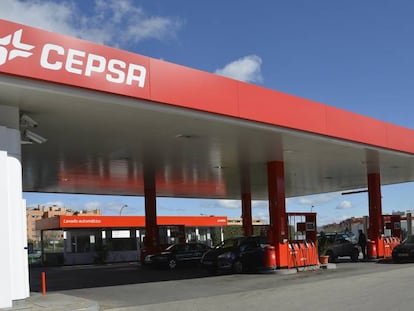 Gasolinera de Cepsa.