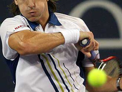 Tommy Robredo, en un revés.
