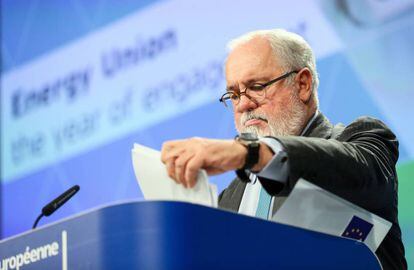 Miguel Arias Cañete, comisario europeo para la Energía y el Cambio Climático
