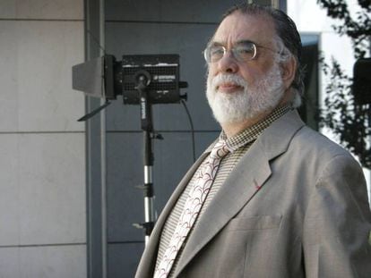 El director de cine Francis Ford Coppola, fotografiado en Alicante, en 2008.