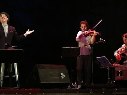 Un concierto de Zenet en el Teatro Rialto en Madrid.