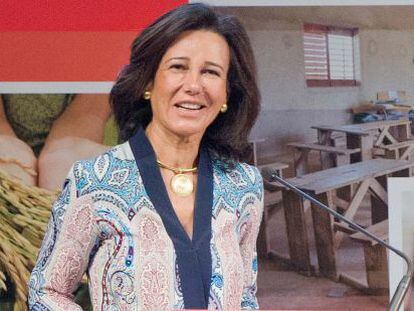 Ana Patricia Bot&iacute;n, presidenta de Santander