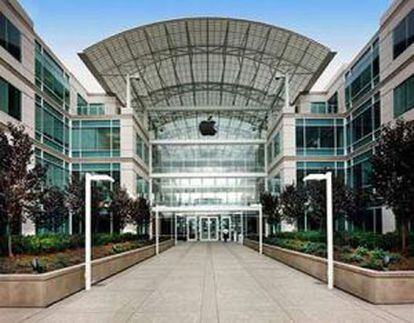 Actual sede central de Apple en Cupertino.