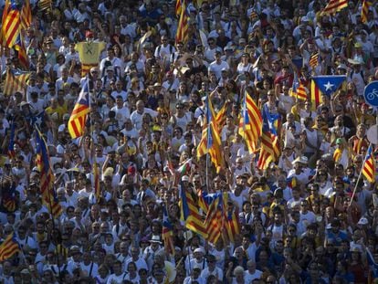 Una imagen de la Diada de Catalu&ntilde;a, el pasado 11 de septiembre. 