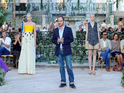 El debut de Josep Font con Delpozo