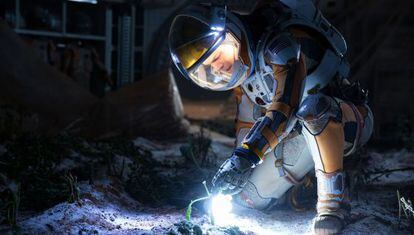 Matt Damon, en una escena de la cinta 'The Martian'.