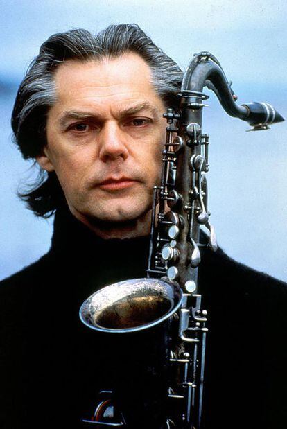 El saxofonista noruego Jan Garbarek en 2003.