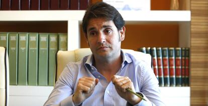 Manuel Ardura, director ejecutivo de Flexibleos, en su despacho.