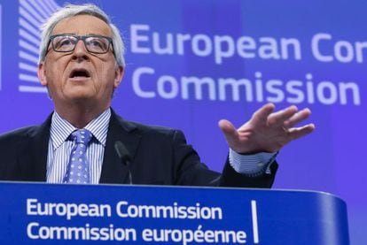 El presidente de la Comisión Europea, Jean-Claude Juncker.