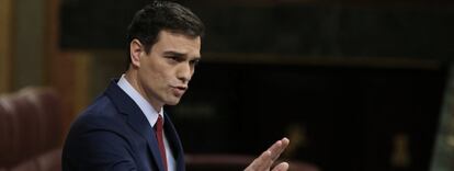 El secretario del PSOE, Pedro Sánchez.