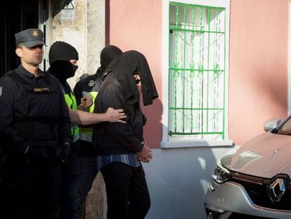 Detención de un presunto yihadista en Madrid. 