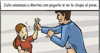 Imagen de la campaña de nomasabuso.com contra el maltrato a personas con discapacidad intelectual.